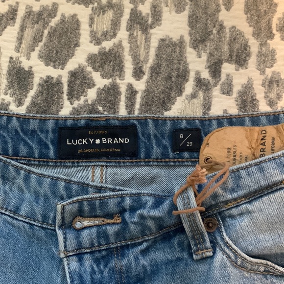 Lucky brand blue jean shorts - Picture 3 of 4